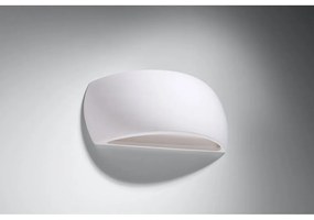 Lampada da parete bianca Palermo - Sollux