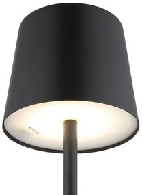 Globo 58482B-LED Lampada da tavolo ricaricabile da esterno dimmerabile VAN. 2W/5V 2200mAh IP44 nero