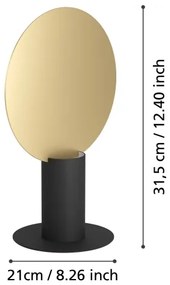 Eglo 900403 - Lampada da tavolo LED SARONA 1xGU10/4,5W/230V 3000K