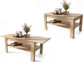 ASTI-R Rovere Oasis - MODERNO TAVOLINO DA CAFFÈ CON PIANO ESTENDIBILE