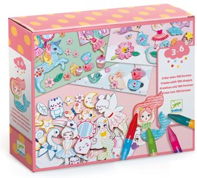 Gioco d'arte - Creiamo il mondo di una ragazza - Collage