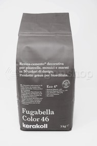 Kerakoll Fugabella resina cemento decorativa per piastrelle mosaici e marmi 3kg Color 46