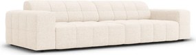 Divano 4 posti Chicago in ciniglia - L244 cm