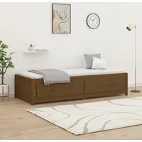 Dormeuse Miele 90x190 cm 3FT Single in Legno Massello di Pino 821597