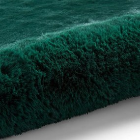 Tappeto verde smeraldo Super Teddy, 80 x 150 cm Super Teddy - Think Rugs