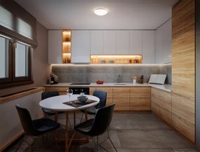 Osram - Plafoniera CEILING ESSENTIAL 1xE27/25W/230V Ø 25 cm bianca