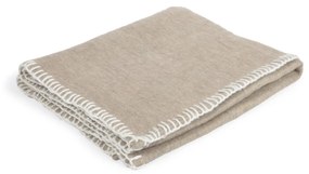 Kave Home - Coperta Augustina marrone 125 x 150 cm