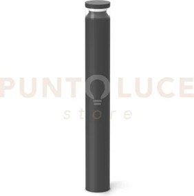 Boeing paletto nero 3000k 14w  1700 lm ip65 13x100cm