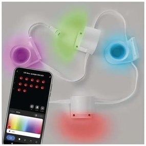 Catena decorativa LED RGBIC+CCT GoSmart 4xLED/7W/230V 85 cm Wi-Fi Tuya