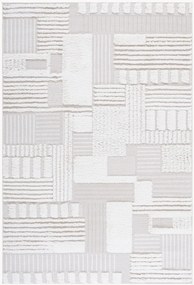 Tappeto a pelo alto e basso tessuto a mano Halo