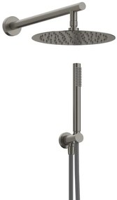 Kit incasso doccia SANYCCES Loop K nickel brushed