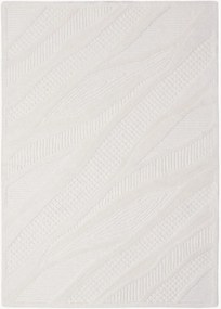 Tappeto in lana fatto a mano con motivo in rilievo Sculptured Abstract
