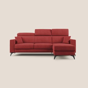 Pegaso divano letto angolare con poggiatesta reclinabili e rivestimento impermeabile T02
