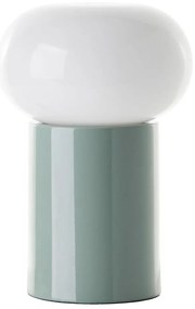Brilliant - Lampada da tavolo KNUT 1xE27/25W/230V verde/bianco