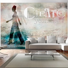 Fotomurale  Create yourself  Colore colorful, Dimensioni e Misure 150x105