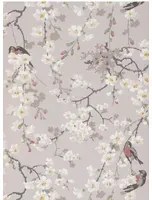 Little Greene Carta da parati Massingberd Blossom - Grey