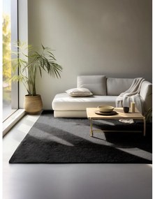 Tappeto nero in iuta 190x280 cm Bouclé – Hanse Home