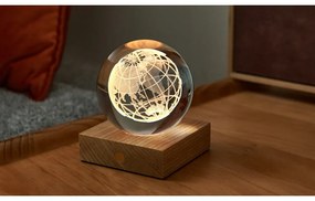 Decorazione luminosa marrone scuro con ricarica USB Amber – Gingko