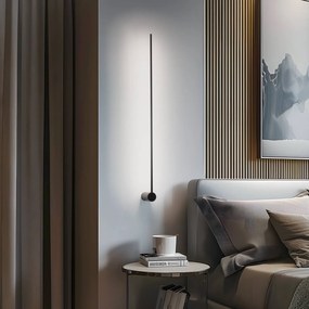 Applique da parete a LED Arm L Nowodvorski Lighting, Nero, Soggiorno / Sala da pranzo, Alluminio, Moderno, Applique a LED
