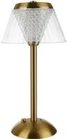 Lampada da tavolo touch 33 cm oro