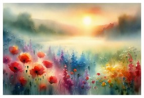 Quadro su tela – Prato all’alba