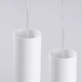 Sollux SL.1689 - Lampadario a sospensione con filo LAMI 3xGU10/10W/230V bianco