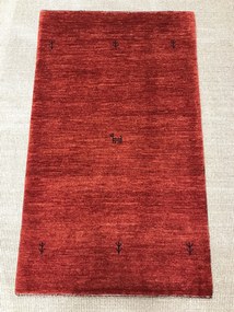 Gashguli Tappeto 130x80 Rosso (Iran) Annodato A Mano