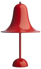 Pantop Lampada da Tavolo Ø23 Rosso Acceso - Verpan