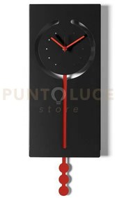 Orologio a pendolo omega nero,rosso