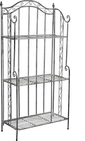 FLAVIENNE - scaffale 3 piani stile provenzale in ferro verniciato