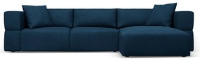 Divano angolare blu, angolo destro Esther - Milo Casa