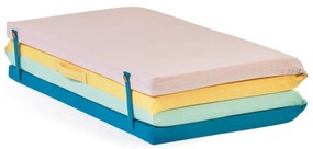Kave Home - Materassino per bambini Agapita in cotone organico (GOTS) multicolor 60 x 160 cm