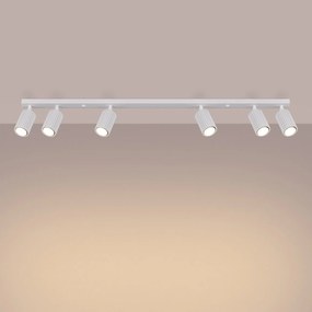 Applique da soffitto KARBON 6L in Alluminio 6xGU10