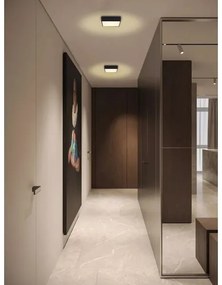 Immax NEO 07237L - Plafoniera LED dimmerabile CANTO 22W/230V nero Tuya+RC