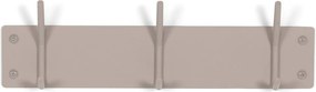 Attaccapanni da parete grigio tortora in metallo 40 cm Fusion – Spinder Design