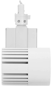 Faro LED 40W Binario Trifase Bianco CRI92 100° Bridgelux LED Colore Bianco Caldo 2.700K