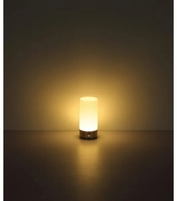 Globo 21040RGB - Lampada da tavolo LED RGB touch ricaricabile LEX 1,8W/5V 1500mA