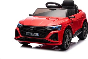 Macchina Elettrica per Bambini 12V Licenza Ufficiale Audi SQ8 E-Tron con Telecomando e Sedile Pelle Rosso...