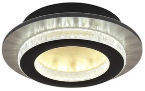 Globo 48042-12G - Plafoniera LED JAYDEN LED/12W/230V Ø 20 cm nero