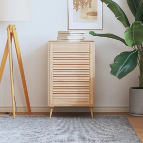Anta Con Design A Lamelle 69x49,4 Cm İn Legno Di Pino /