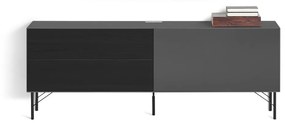 Cassettiera TV grigio antracite Edge by Hammel - Hammel Furniture