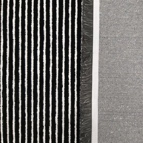 Tappeto antiscivolo da salotto bianco e nero Larghezza: 160 cm | Lunghezza: 230 cm