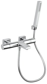 Rubinetto per vasca Lama per muro grigio cromato JACUZZI RUBINETTERIA