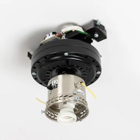 ZEVENTI - Ventilatore da soffitto GALDANA 1xE27/60W/230V marrone/beige