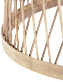 Lampada a sospensione in rattan rustica - Calamus