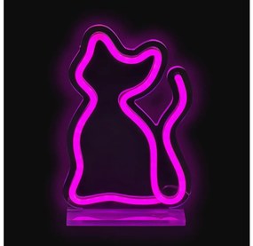 2Kids Toys - LED Neon tavolo decorazione LED/5W/USB gatta