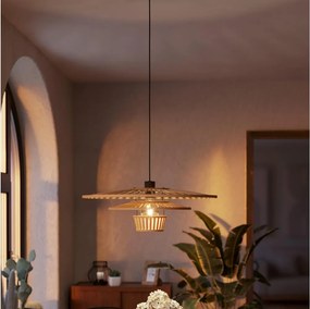 Eglo 44012 - Lampada a sospensione con cavo LYDNEY 1xE27/40W/230V bambù