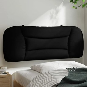 Cuscino Testiera Nero 100 Cm İn Tessuto /
