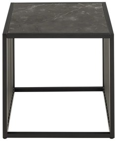 Tavolo portaoggetti in pietra 40x40 cm Strington - Actona