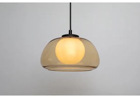 Rabalux 72273 - Lampadario a sospensione con filo ELOWEN 1xG9/5W/230V marrone/fumé